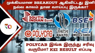 முக்கியமான breakout ஆகிவிட்டது இனி நல்ல காலம் தான வாய்ப்பு இருக்கா? | Polycab சரிவு வருமோ?