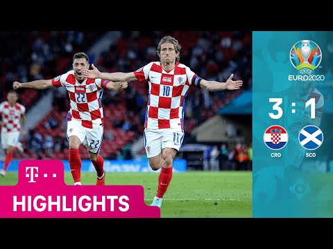 Kroatien - Schottland, Highlights | UEFA EURO 2020, Gruppenphase | MAGENTA TV