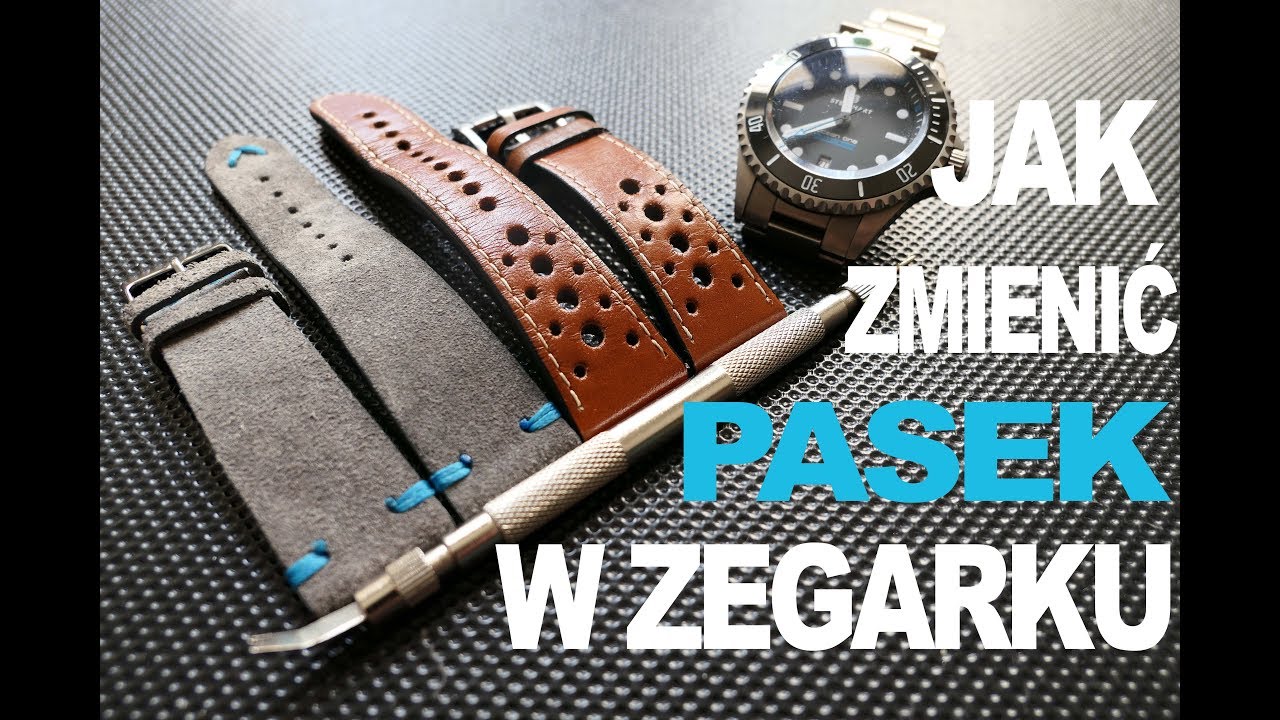 JAK ZMIENIĆ PASEK W ZEGARKU