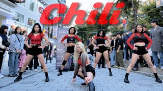 [KPOP IN PUBLIC] 화사(HWASA) X SWF2 - Chili (칠리) DANCE COVER 커버댄스 @다이아나
