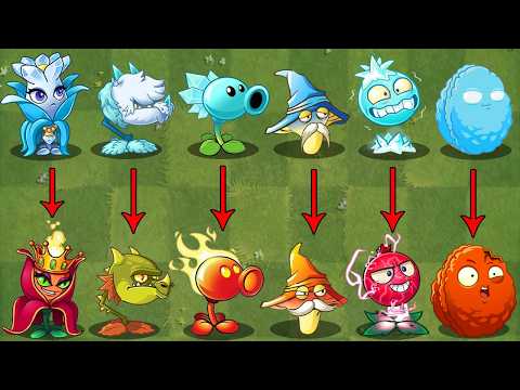 PvZ 2 Discovery - Every Plants Have Same Shape in International & China version