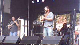 The Max Allen Band performs at Blues at the Crossroads 2012