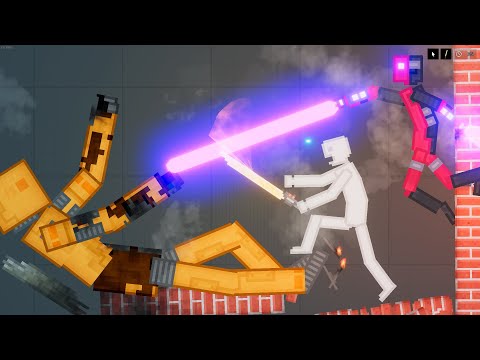 Functional Android vs People and Droids│PEOPLE PLAYGROUND