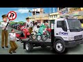 Traffic Police No Parking Zone Bike Thief Fake Police Hindi Kahani Hindi Moral Stories Comedy Video