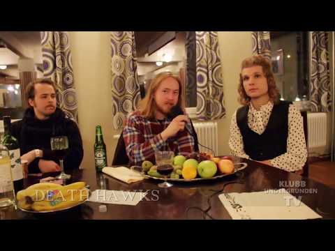 An interview with DEATH HAWKS at Klubb Undergrunden 2017-10-28