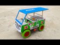 How To Make Matchbox Passenger Car At Home DIY Simple And Awesome Toy Car DC Motor Car