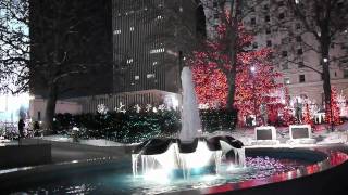 preview picture of video 'Panasonic GH1 Night lights Temple Square Salt Lake City'
