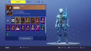 How to change color of Carbide/Omega armor in Fortnite Battle Royale