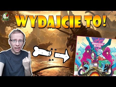  Dinosaur Island | Jurassic park na planszy! 