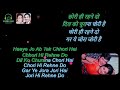 Dil Ki Kitaab Kori Hai Scrolling Lyrics Karaoke Romantic Songs Classicgoldkaraoke Cgksongs