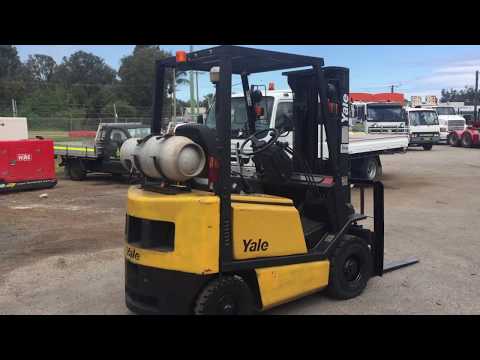 GA0760 - Yale GLP15AEJUA 1.5 Tonne Container Mast Forklift