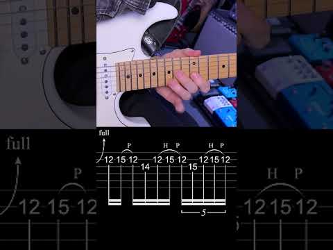 Learn this fast repetitive lick! #guitar #guitarist #joebonamassa #guitarsolo  #pentatonicscale