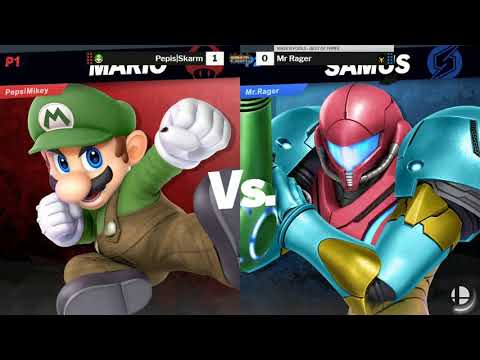 Game On Expo 2019 SSBU Saturday Pools - Skarm (Mario) vs Mr. Rager (Samus)