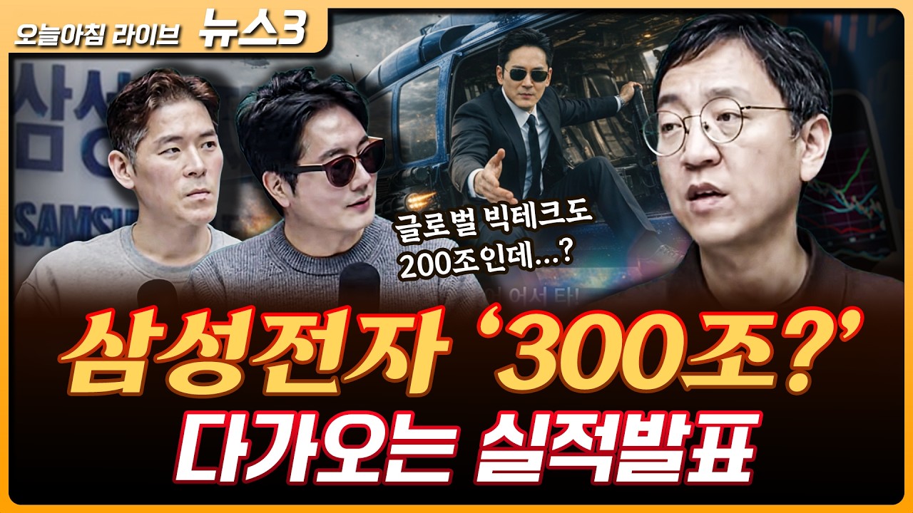 내일 삼성전자 실적 발표, 또 일 내나?! | 권순우 삼프로TV 취재팀장 [뉴스3]