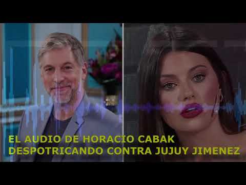 El escandaloso audio de Horacio Cabak hablando mal de Jujuy Jimenez