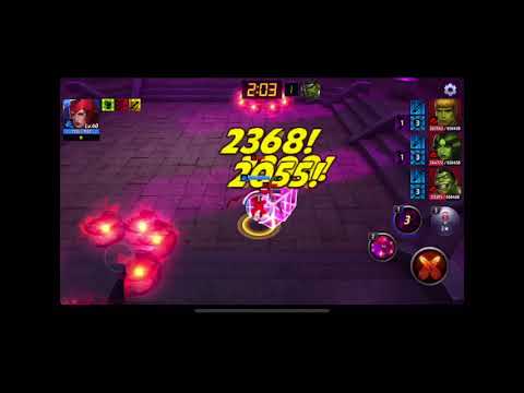 Scarlet Witch lvl 40 1 Star Floor 10 shadowlands Future Fight