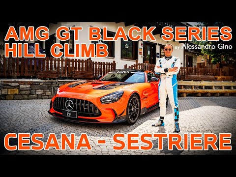 AMG GT Black Series – Bergrennen – Cesana Setriere von Alessandro Gino