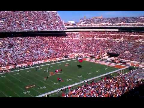 82nd Airborne Bring Longhorns Game Ball to Celebrate  Veteran's Day   From SE Lower Deck