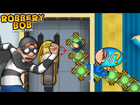 Robbery Bob Winter : Use Bald Guard Costume - Path By Teleportation Part 316