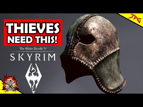 SKYRIM GRAY FOX COWL Is A Must Have Helmet For Thieves/Survival? Plus Disarm Weapon Shout Guide!