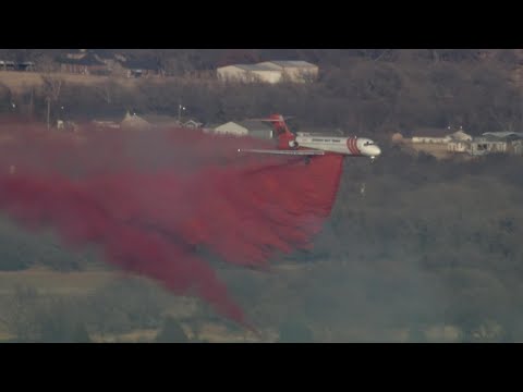 Firefighters call in more air support to deal with Wise County fire