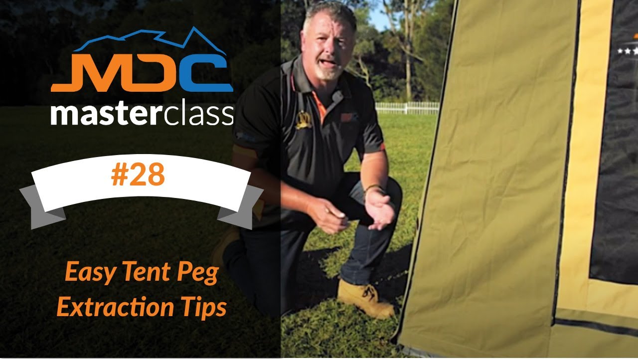 Easy Tent Peg Extraction Tips - MDC Masterclass #28
