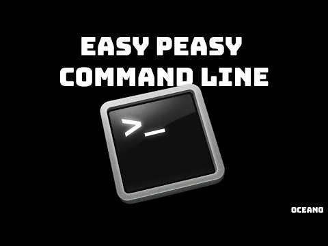 Easy peasy introduction to the terminal/command line (macOS)