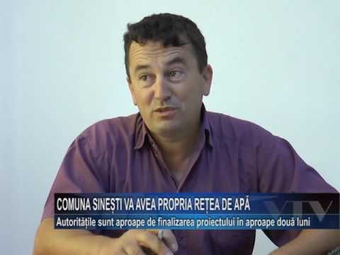 Comuna Sinesti va avea propria retea de apa