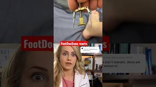 Doctor reacts: ingrown toenail corrector