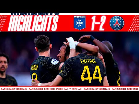 HIGHLIGHTS | AJ Auxerre 1-2 Paris Saint-Germain | MBAPPÉ ⚽️ ⚽️