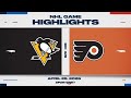 NHL Game 4 Highlights Penguins Vs Flyers April 25 2026