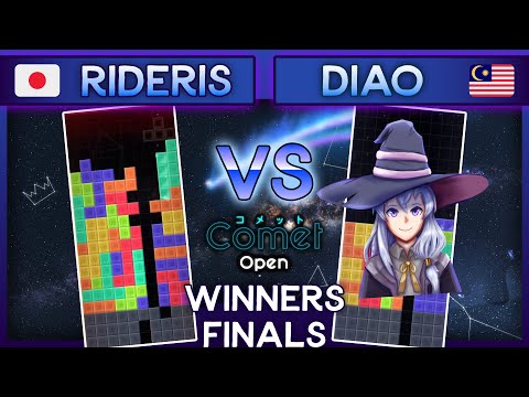 VTT Comet Open - Rideris Vs. Diao - Winners Finals TETR.IO Tournament