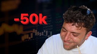 I lost 50k.