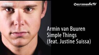 Armin van Buuren - Simple Things feat. Justine Suissa