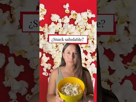 🍿 ¿Las palomitas son un snack saludable... o solo tienen buena fama? 👀