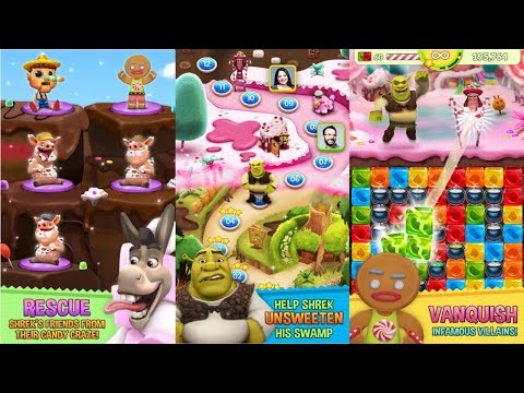 Shrek Sugar Fever Android Gameplay