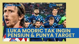 Bawa Kroasia Jadi Juara ke-3 Piala Dunia 2022, Luka Modric Tak Ingin Pensiun dan Punya Target Baru