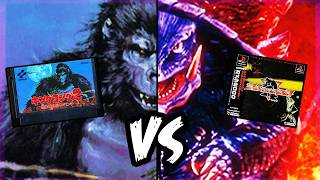 King Kong 2 vs Gamera 2000 | Obscure Kaiju Game Throwdown (Famicom / PS1 Dual Review)