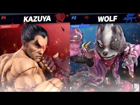 Calabrel (Kazuya) vs DarkP0tat0 (Wolf) 2 - Smash Ultimate 12.0.0