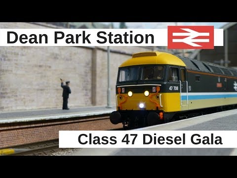 Dean Park Station Video 151 - Class 47 Diesel Gala