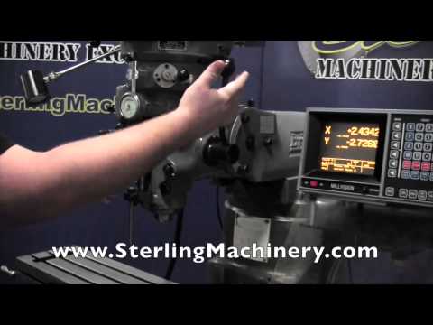 Used Bridgeport (Variable Speed) Vertical Milling Machine