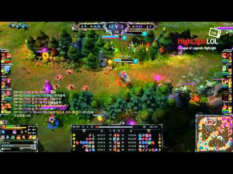 Highlight Insec Lee Sin VS Amumu, LOL Korea SoloQ