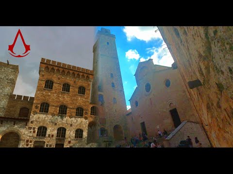Assassin's creed 2 - Game x Real-life - SAN GIMIGNANO 🇮🇹