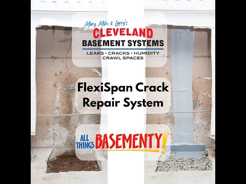 FlexiSpan Crack Repair System Installed in North Ridgeville, OH