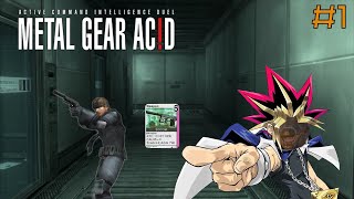 【Metal Gear Acid】#1 Metal Gear tactical card game!? What do you mean!?