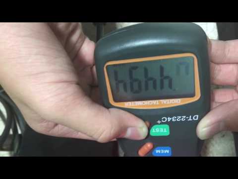 Tachometer test