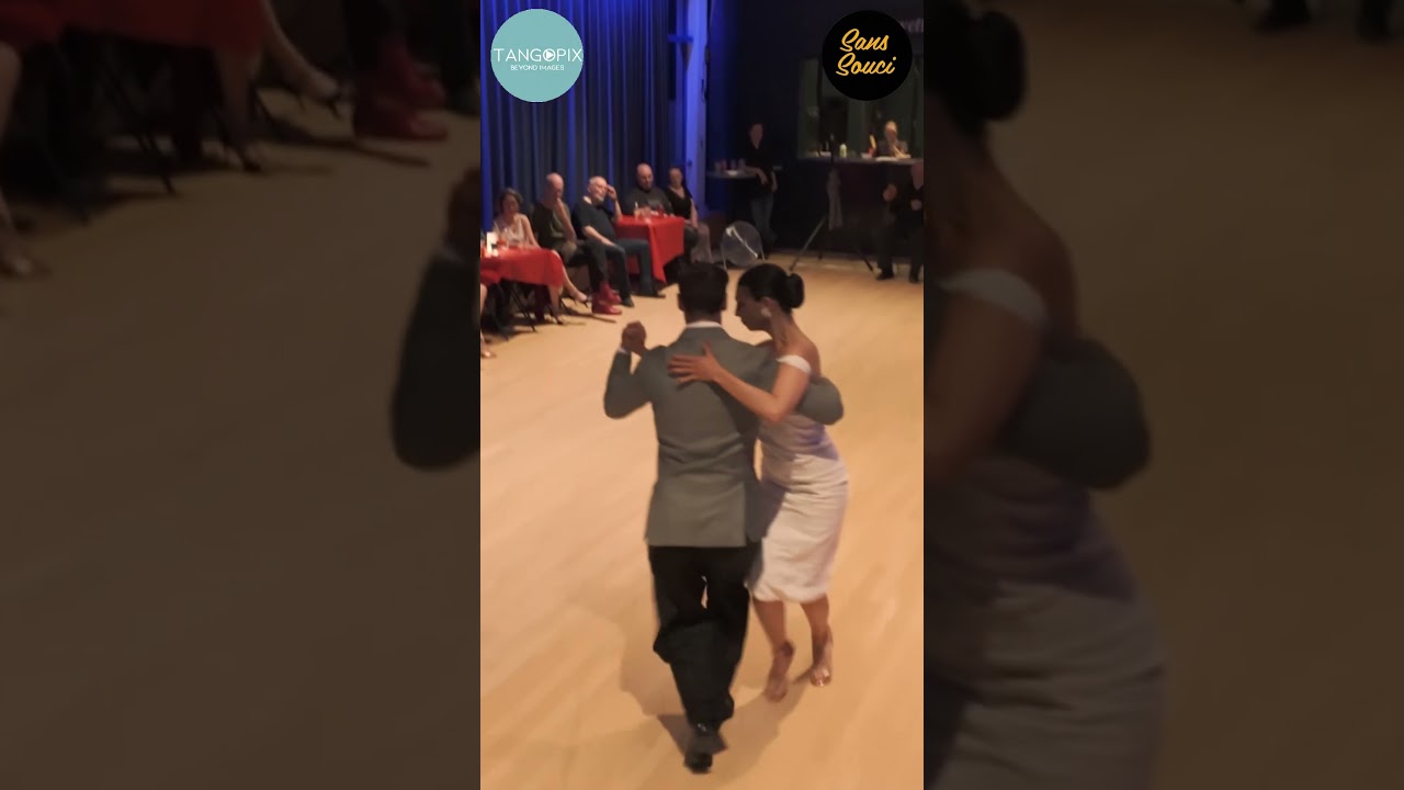 Video thumbnail for MILONGA SANS SOUCI '25 GENEVA - Eva Laura & Thomas dance Juan D'Arienzo - Milonga Querida