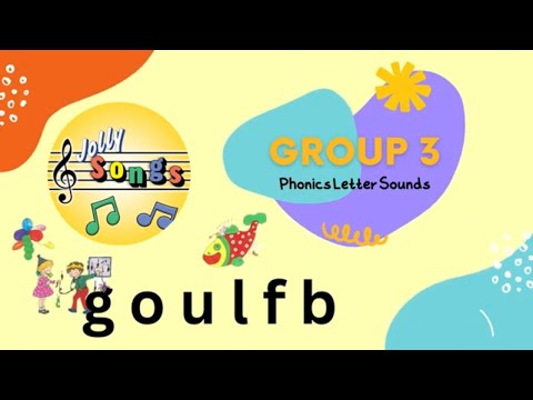 🎧Jolly Phonics Group 3 Sound Reading Practice 🎤 Letter Sound Songs