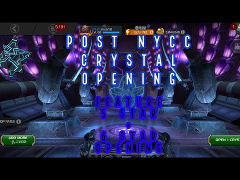 Post NYCC Crystal Opening! Feature 5 Star and 17th 6 Star Opening