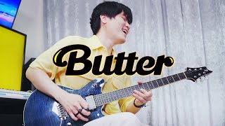 핑거스냅이 정말 기타에 필수였군요 ㄷㄷ（00:00:57 - 00:02:53） - BTS (방탄소년단) - Butter🥞 / Guitar Cover by AZ